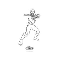 ぬりえページ: パワーレンジャー (スーパーヒーロー) #49955 - 無料の印刷可能なぬりえページ