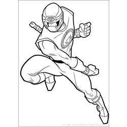 ぬりえページ: パワーレンジャー (スーパーヒーロー) #49956 - 無料の印刷可能なぬりえページ