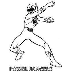ぬりえページ: パワーレンジャー (スーパーヒーロー) #49962 - 無料の印刷可能なぬりえページ