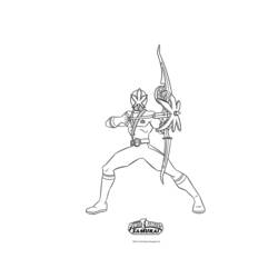 ぬりえページ: パワーレンジャー (スーパーヒーロー) #49974 - 無料の印刷可能なぬりえページ