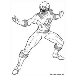 ぬりえページ: パワーレンジャー (スーパーヒーロー) #49981 - 無料の印刷可能なぬりえページ