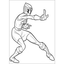 ぬりえページ: パワーレンジャー (スーパーヒーロー) #49994 - 無料の印刷可能なぬりえページ