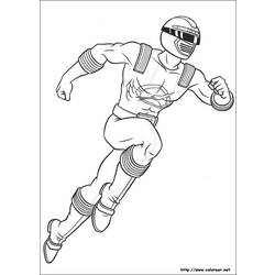 ぬりえページ: パワーレンジャー (スーパーヒーロー) #50037 - 無料の印刷可能なぬりえページ