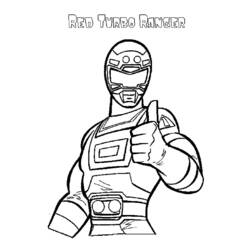 ぬりえページ: パワーレンジャー (スーパーヒーロー) #50072 - 無料の印刷可能なぬりえページ