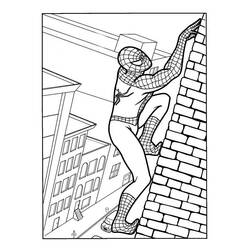 ぬりえページ: スパイダーマン (スーパーヒーロー) #78658 - 無料の印刷可能なぬりえページ