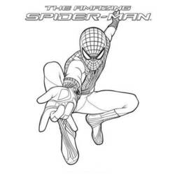ぬりえページ: スパイダーマン (スーパーヒーロー) #78659 - 無料の印刷可能なぬりえページ