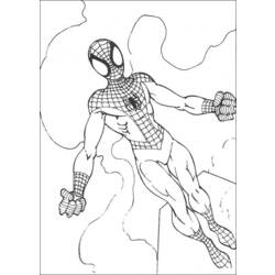 ぬりえページ: スパイダーマン (スーパーヒーロー) #78692 - 無料の印刷可能なぬりえページ