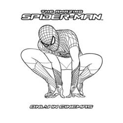 ぬりえページ: スパイダーマン (スーパーヒーロー) #78745 - 無料の印刷可能なぬりえページ