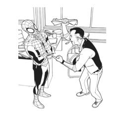 ぬりえページ: スパイダーマン (スーパーヒーロー) #78905 - 無料の印刷可能なぬりえページ