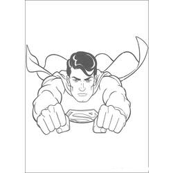 ぬりえページ: スーパーマン (スーパーヒーロー) #83611 - 無料の印刷可能なぬりえページ
