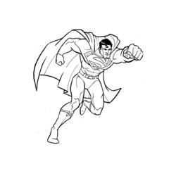ぬりえページ: スーパーマン (スーパーヒーロー) #83628 - 無料の印刷可能なぬりえページ