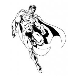 ぬりえページ: スーパーマン (スーパーヒーロー) #83662 - 無料の印刷可能なぬりえページ