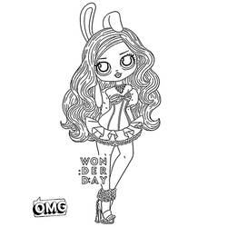 ぬりえ: LOL OMG - 無料の印刷可能なぬりえページ