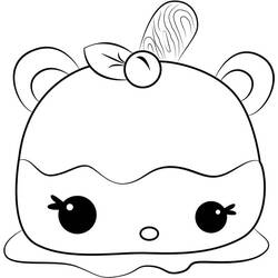 ぬりえ: Num Noms - 無料の印刷可能なぬりえページ