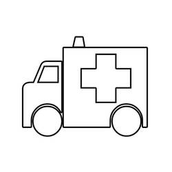 ぬりえページ: 救急車 (交通機関) #136756 - 無料の印刷可能なぬりえページ