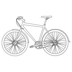 ぬりえページ: 自転車・バイク (交通機関) #136939 - 無料の印刷可能なぬりえページ