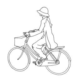 ぬりえページ: 自転車・バイク (交通機関) #136945 - 無料の印刷可能なぬりえページ