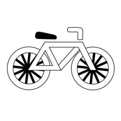 ぬりえページ: 自転車・バイク (交通機関) #136946 - 無料の印刷可能なぬりえページ