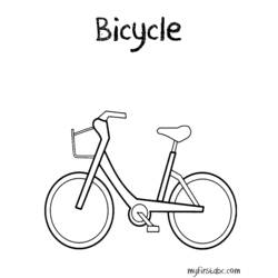 ぬりえページ: 自転車・バイク (交通機関) #136950 - 無料の印刷可能なぬりえページ