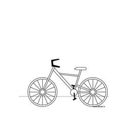 ぬりえページ: 自転車・バイク (交通機関) #136956 - 無料の印刷可能なぬりえページ