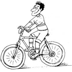 ぬりえページ: 自転車・バイク (交通機関) #136975 - 無料の印刷可能なぬりえページ