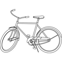 ぬりえページ: 自転車・バイク (交通機関) #136976 - 無料の印刷可能なぬりえページ