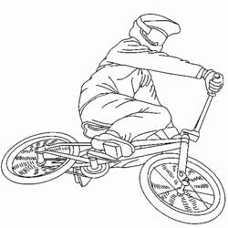 ぬりえページ: 自転車・バイク (交通機関) #136978 - 無料の印刷可能なぬりえページ