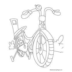 ぬりえページ: 自転車・バイク (交通機関) #136983 - 無料の印刷可能なぬりえページ