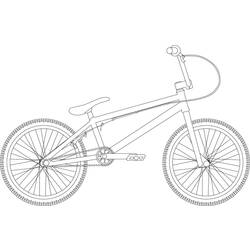 ぬりえページ: 自転車・バイク (交通機関) #136992 - 無料の印刷可能なぬりえページ