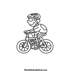 ぬりえページ: 自転車・バイク (交通機関) #136998 - 無料の印刷可能なぬりえページ