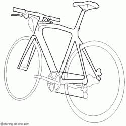 ぬりえページ: 自転車・バイク (交通機関) #136999 - 無料の印刷可能なぬりえページ