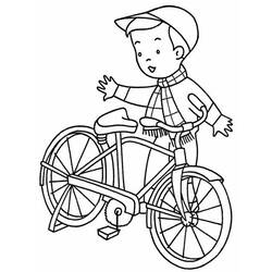 ぬりえページ: 自転車・バイク (交通機関) #137002 - 無料の印刷可能なぬりえページ