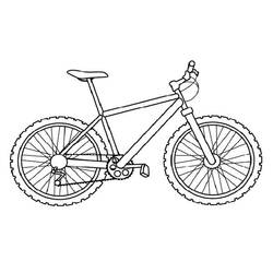 ぬりえページ: 自転車・バイク (交通機関) #137003 - 無料の印刷可能なぬりえページ