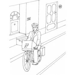 ぬりえページ: 自転車・バイク (交通機関) #137012 - 無料の印刷可能なぬりえページ