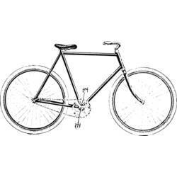 ぬりえページ: 自転車・バイク (交通機関) #137024 - 無料の印刷可能なぬりえページ