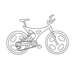 ぬりえページ: 自転車・バイク (交通機関) #137036 - 無料の印刷可能なぬりえページ