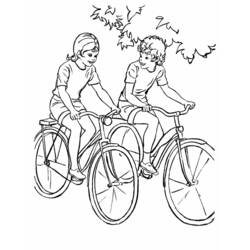 ぬりえページ: 自転車・バイク (交通機関) #137049 - 無料の印刷可能なぬりえページ