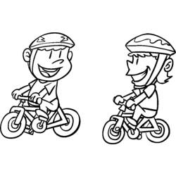 ぬりえページ: 自転車・バイク (交通機関) #137050 - 無料の印刷可能なぬりえページ