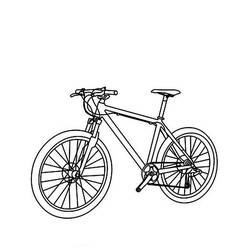 ぬりえページ: 自転車・バイク (交通機関) #137095 - 無料の印刷可能なぬりえページ