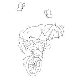 ぬりえページ: 自転車・バイク (交通機関) #137103 - 無料の印刷可能なぬりえページ