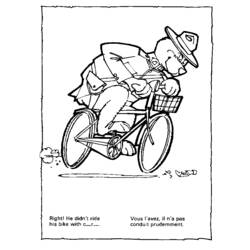 ぬりえページ: 自転車・バイク (交通機関) #137147 - 無料の印刷可能なぬりえページ
