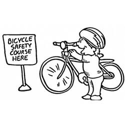 ぬりえページ: 自転車・バイク (交通機関) #137153 - 無料の印刷可能なぬりえページ