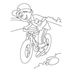 ぬりえページ: 自転車・バイク (交通機関) #137160 - 無料の印刷可能なぬりえページ