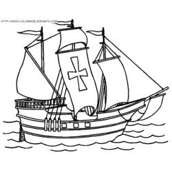 ぬりえページ: ボート・船 (交通機関) #137476 - 無料の印刷可能なぬりえページ