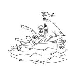 ぬりえページ: ボート・船 (交通機関) #137503 - 無料の印刷可能なぬりえページ