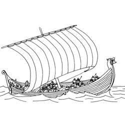 ぬりえページ: ボート・船 (交通機関) #137506 - 無料の印刷可能なぬりえページ