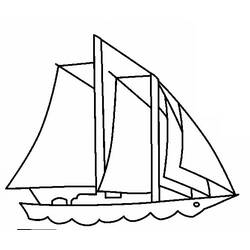 ぬりえページ: ボート・船 (交通機関) #137522 - 無料の印刷可能なぬりえページ