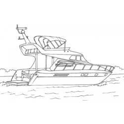 ぬりえページ: ボート・船 (交通機関) #137564 - 無料の印刷可能なぬりえページ
