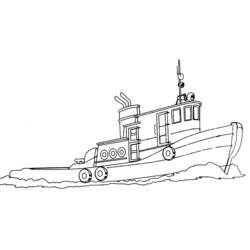 ぬりえページ: ボート・船 (交通機関) #137569 - 無料の印刷可能なぬりえページ