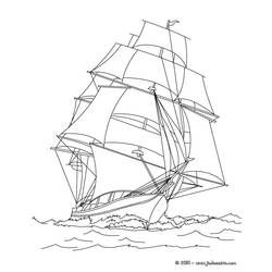ぬりえページ: ボート・船 (交通機関) #137575 - 無料の印刷可能なぬりえページ